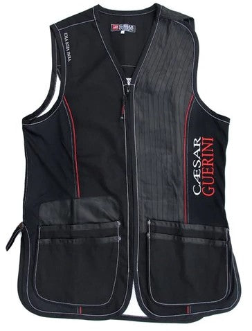 Caesar Guerini Black Grey Suede LEFT Handed Shooting Vest